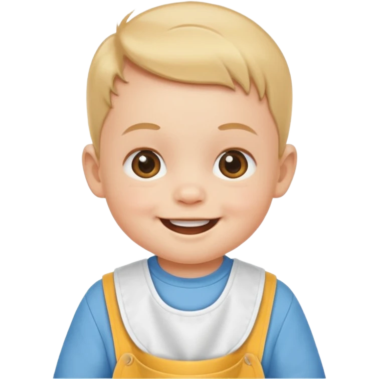 baby with bib emoji