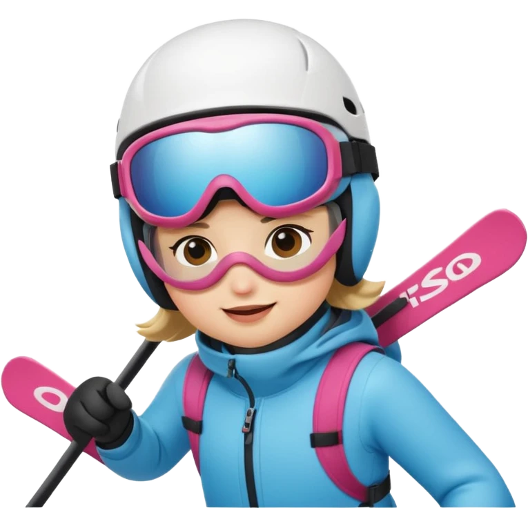skiing emoji