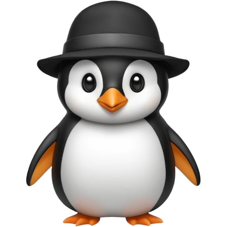 ПІНГВІН В ШАПЦІ emoji