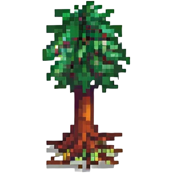 A tree with a jet in its roots emoji