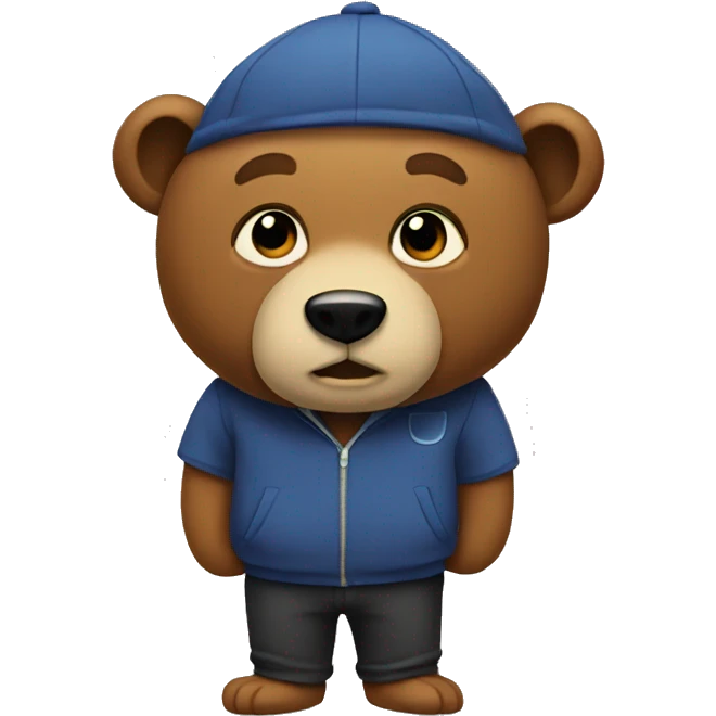 Dabz the bear emoji