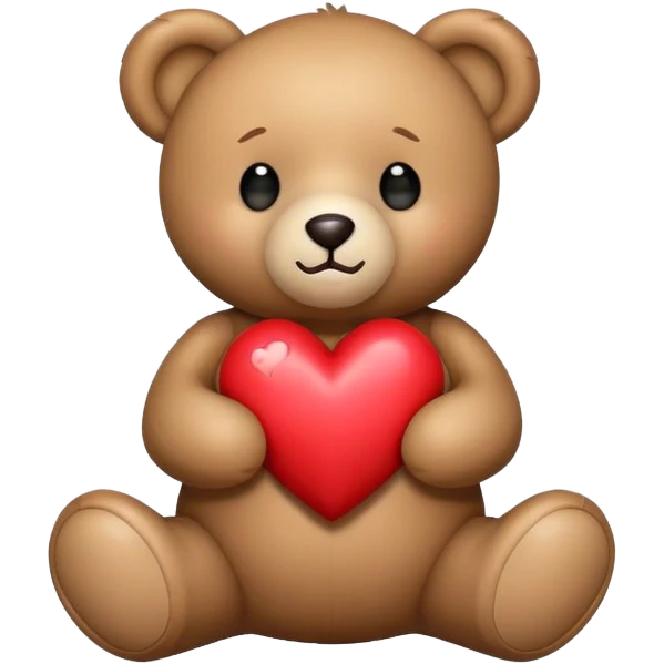 osito con corazón  emoji