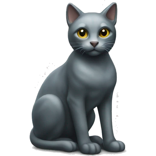 cat statue emoji