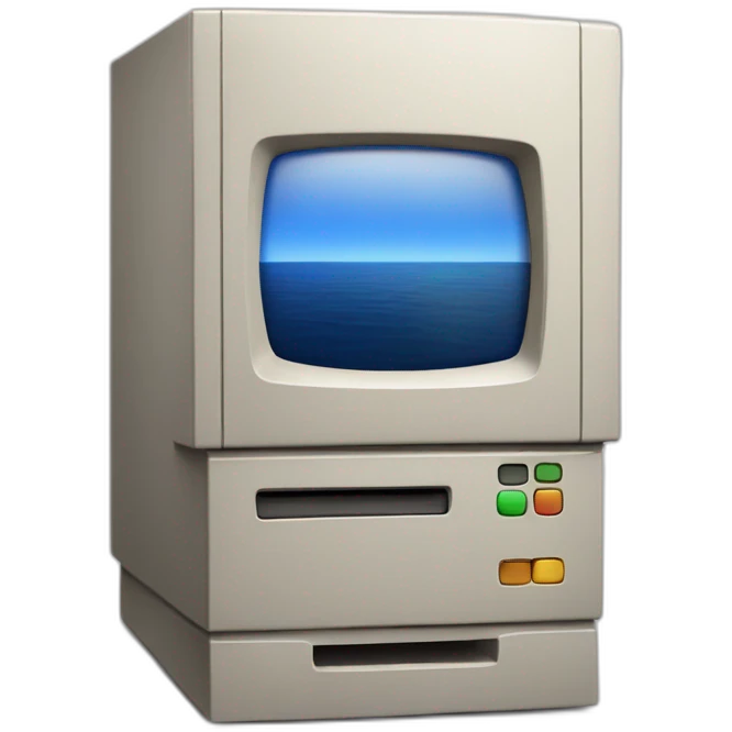 Old Macintosh emoji