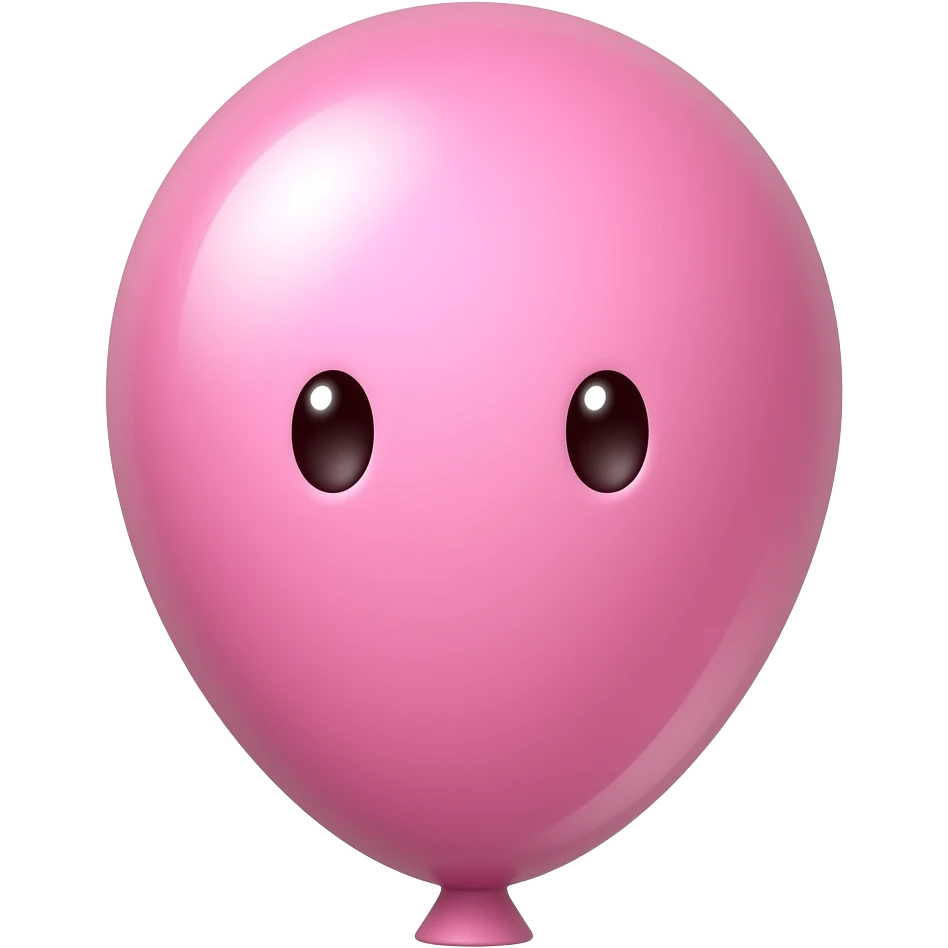 Cute pink emoji