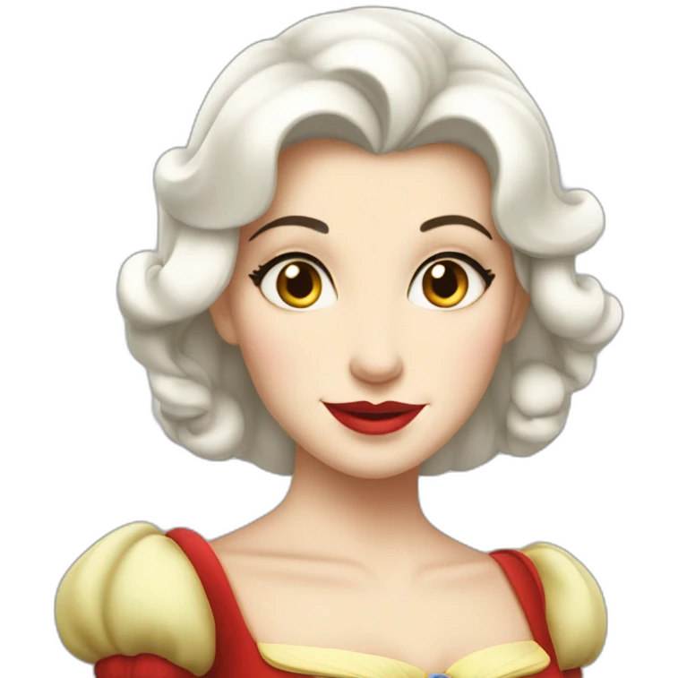 Blanche neige emoji
