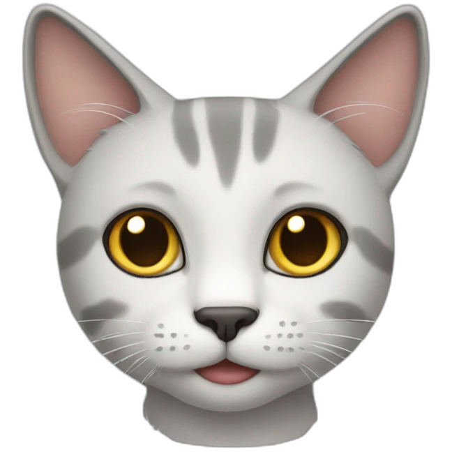 Cartoon cat emoji