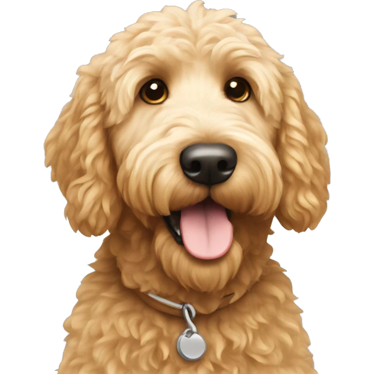 Golden doodle emoji