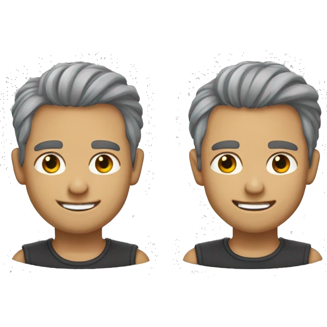 Crie um coração com nom "HENRIQUE" emoji