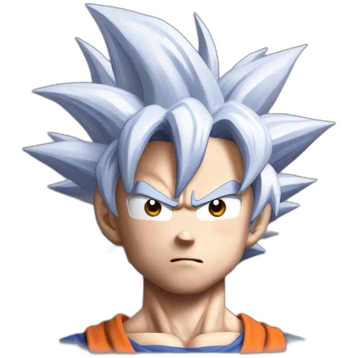 Goku ultra instinct emoji