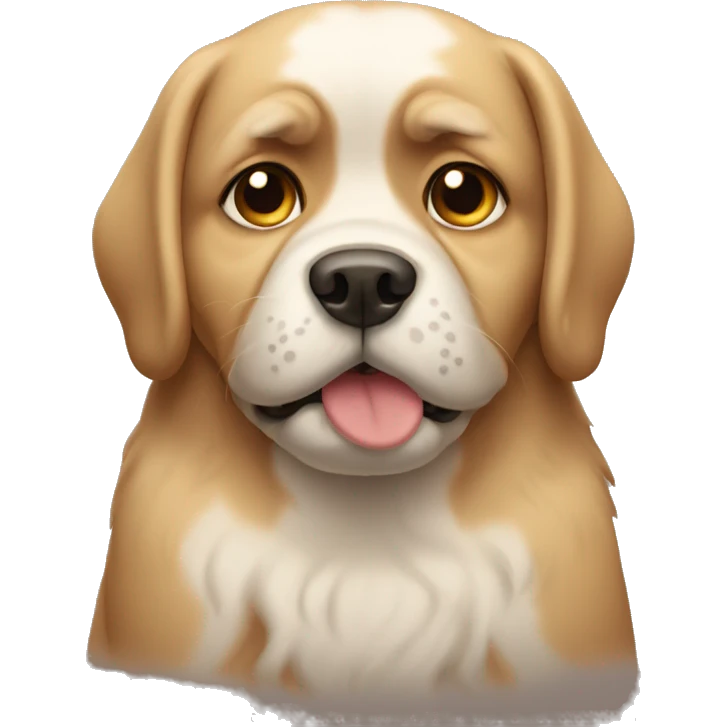 Dog sad emoji