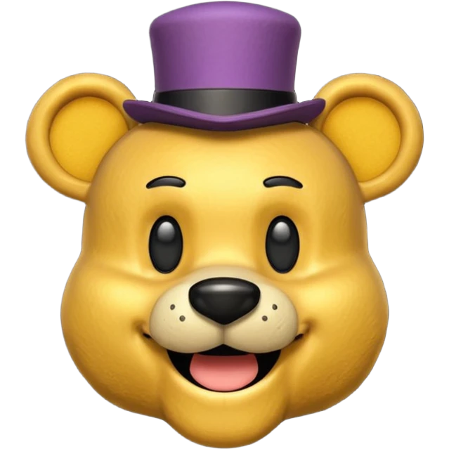 The head of Fredbeat of five nights at Freddy emoji