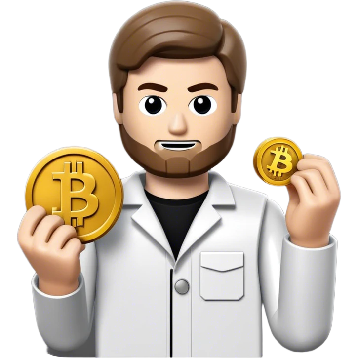 hackeur lego homme bitcoin emoji