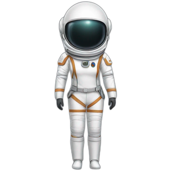 Women with space helmet only emoji