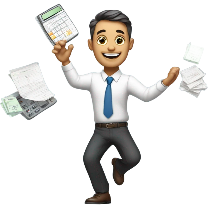 Accountant dancing  emoji