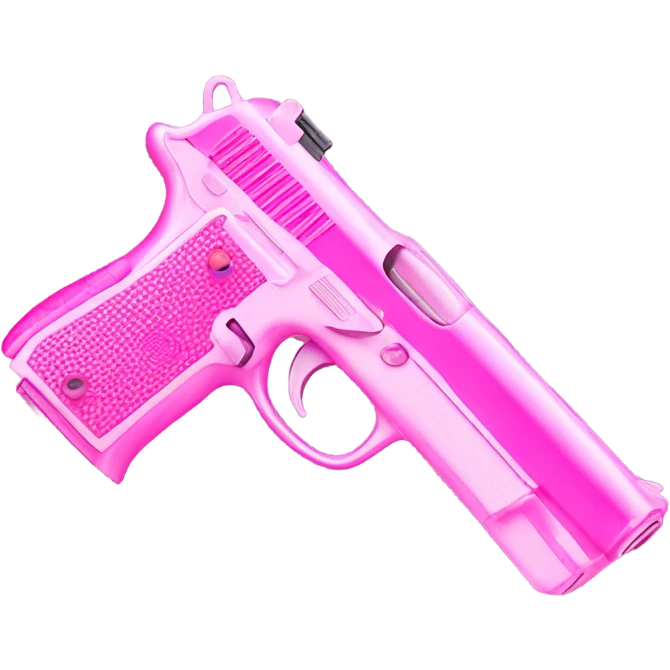 Pink gun  emoji