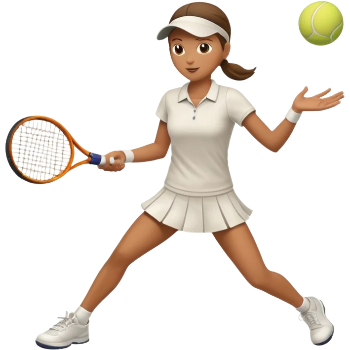 Tennis serve  emoji