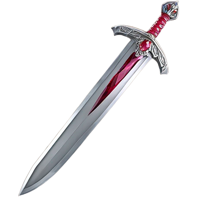 Ruby sword emoji
