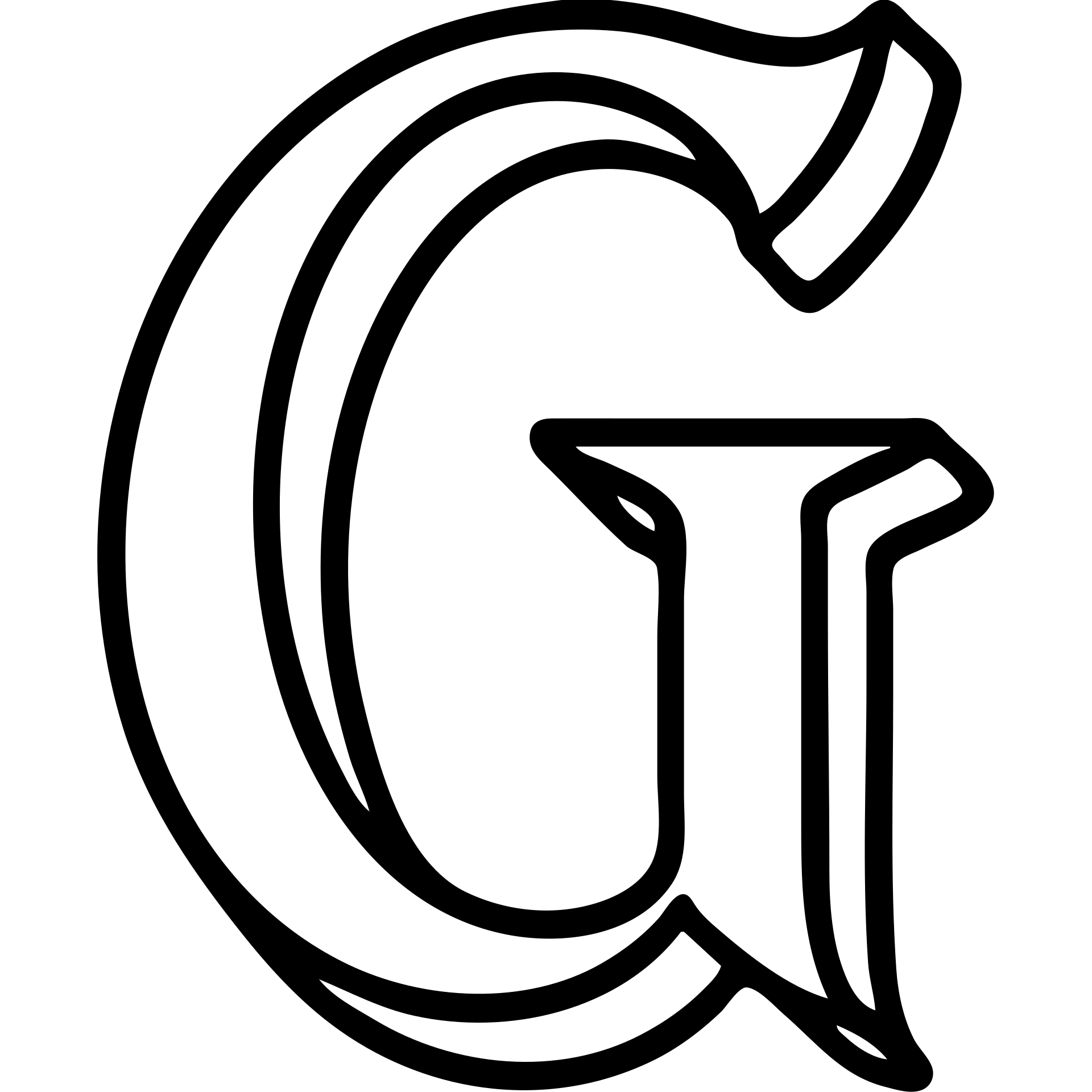 stylized icon of the letter G using LifeCraft Font characteristics, subtle 3D effect emoji