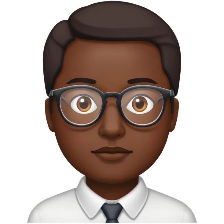 Caminara con lentes emoji