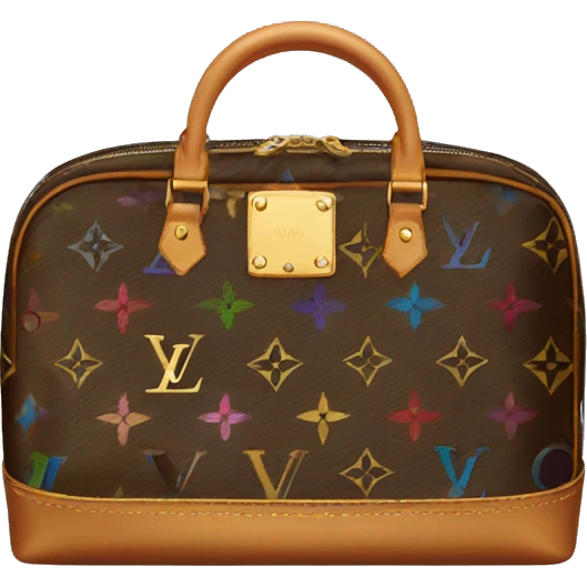 Louis Vuitton cosmetic bag  emoji