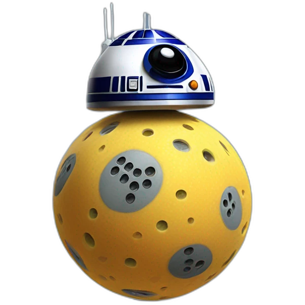 pickleball r2 d2 emoji