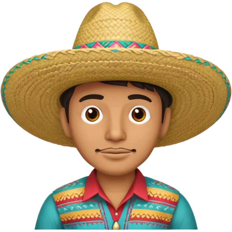 Tejana sombrero hombre emoji