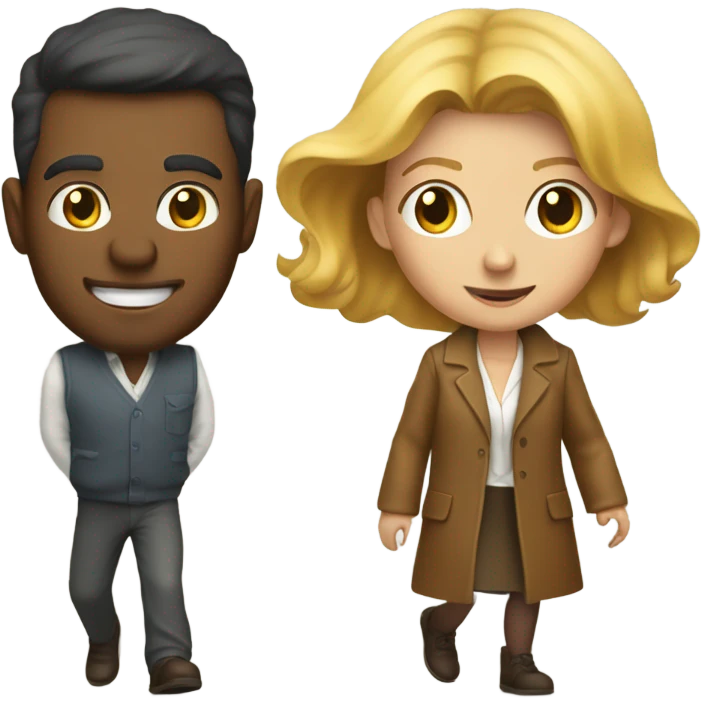 chasing prosperity man vs girl  emoji