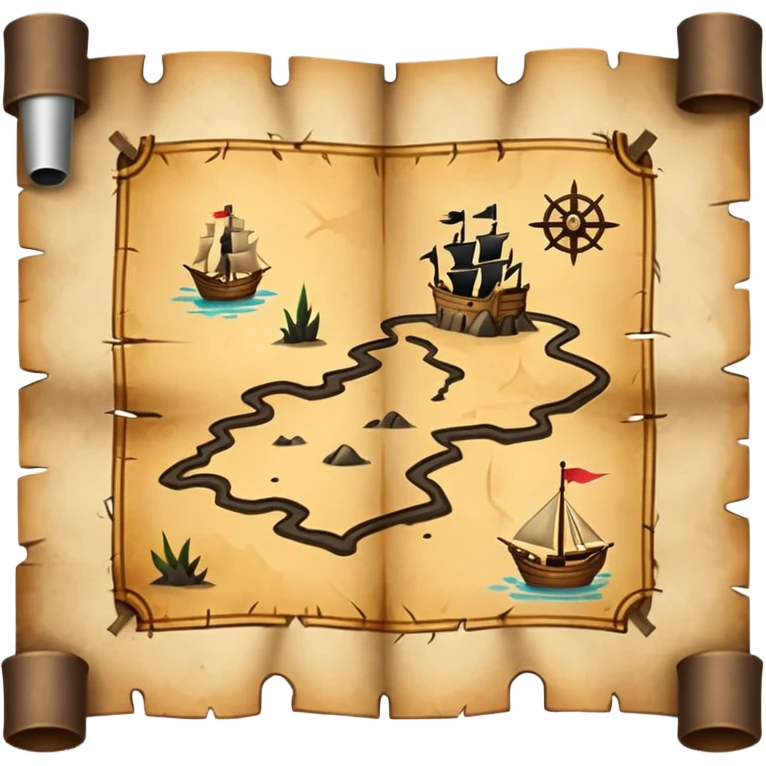Treasure Map emoji