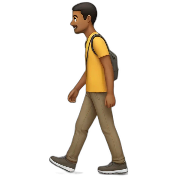 walk emoji