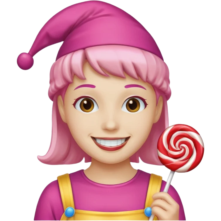 candy costume face emoji