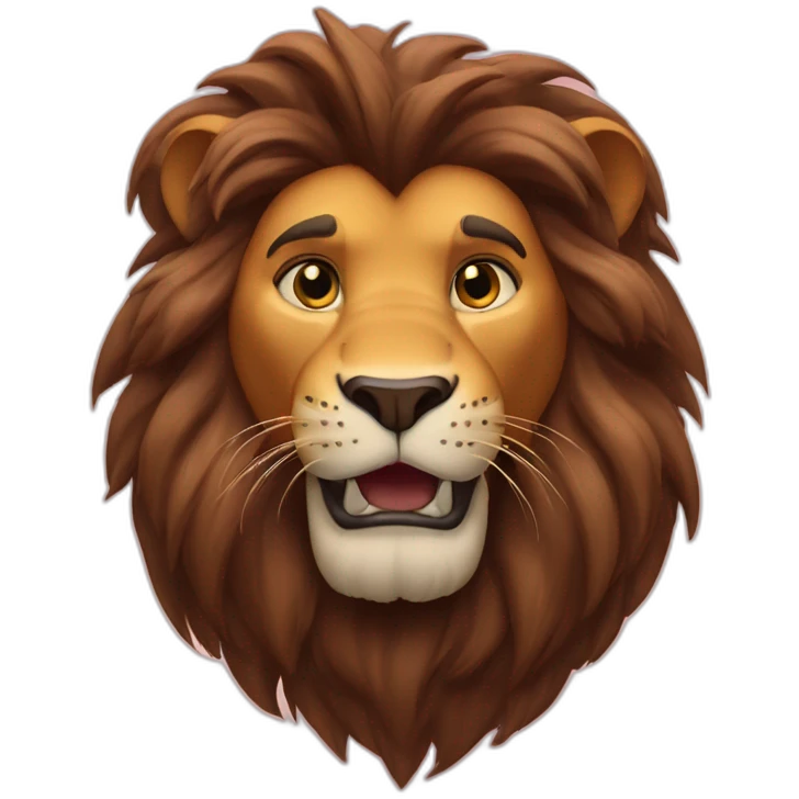 Samson The Lion Disney  emoji