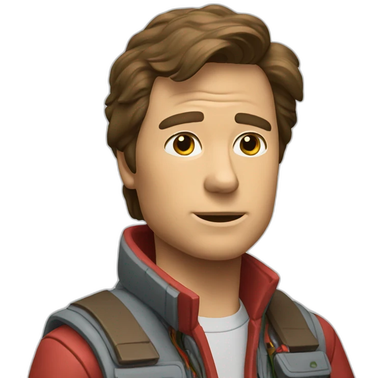 Marty mcfly emoji