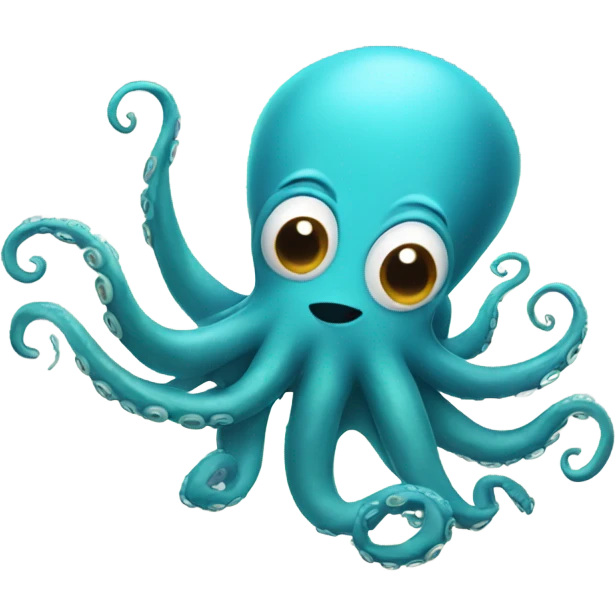 Octopus making high five emoji