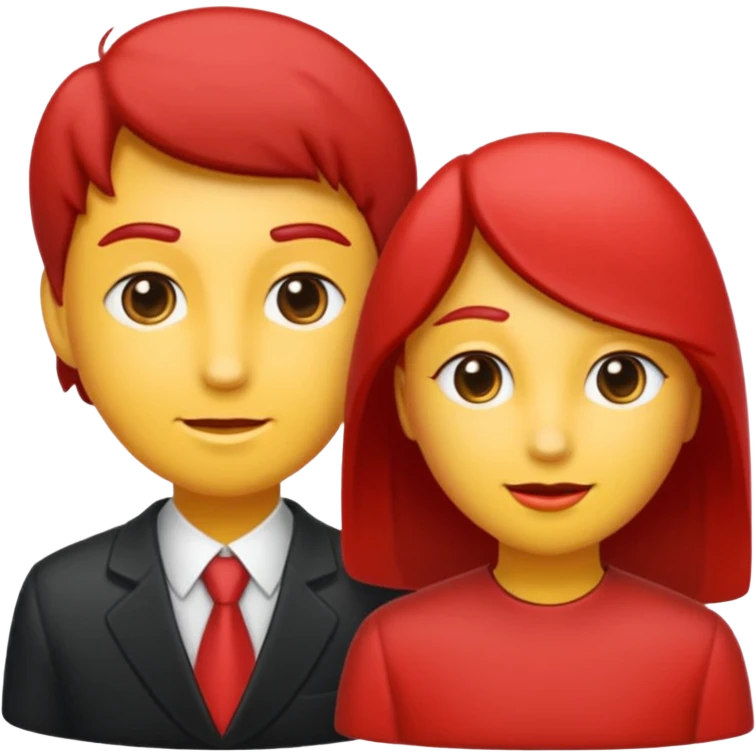 Лук со стрелой и сердечком emoji