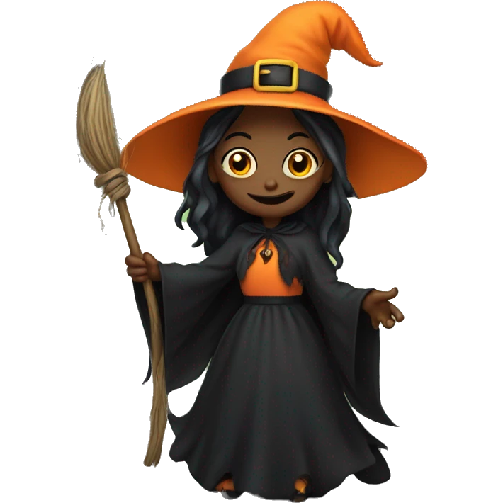 halloween witch emoji