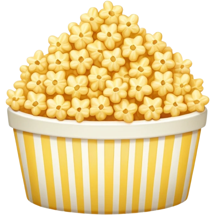 Butter popcorn emoji
