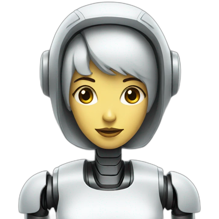 women robot  emoji