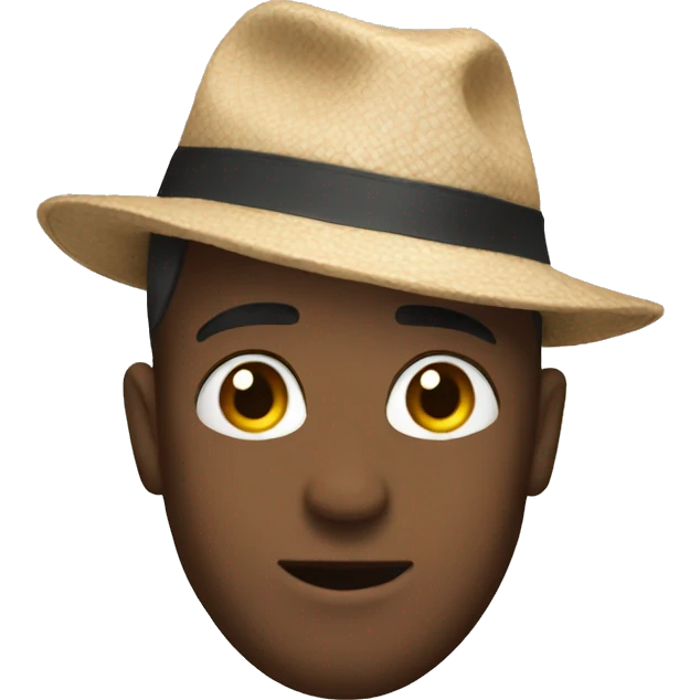 Me with a hat emoji