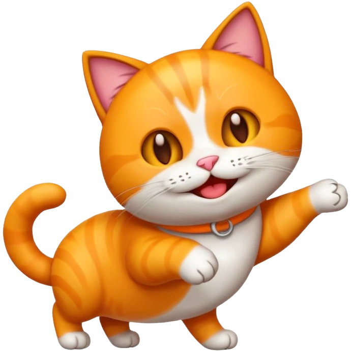 haz un emoji de un gato dando vueltas emoji