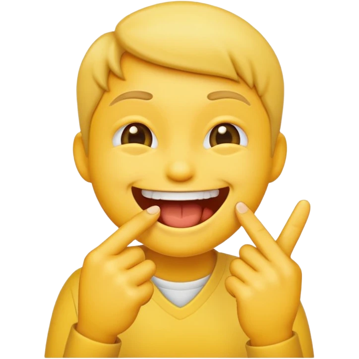 emoji biting finger emoji
