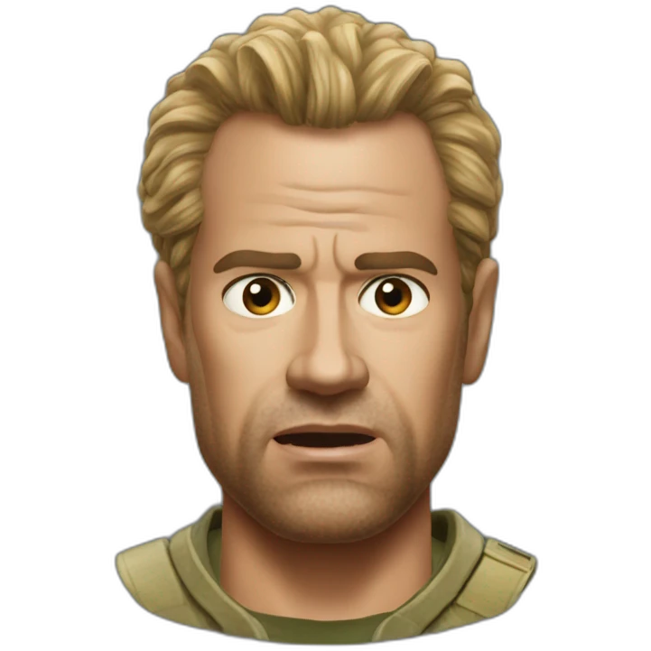 angry kirk lazarus tropic thunder realistic emoji