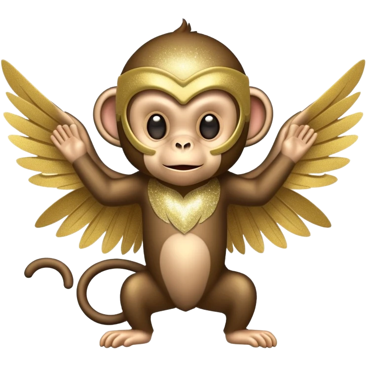 🎭✨🪽🐒 emoji