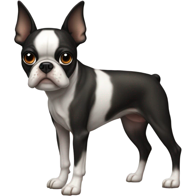 Boston terrier  emoji