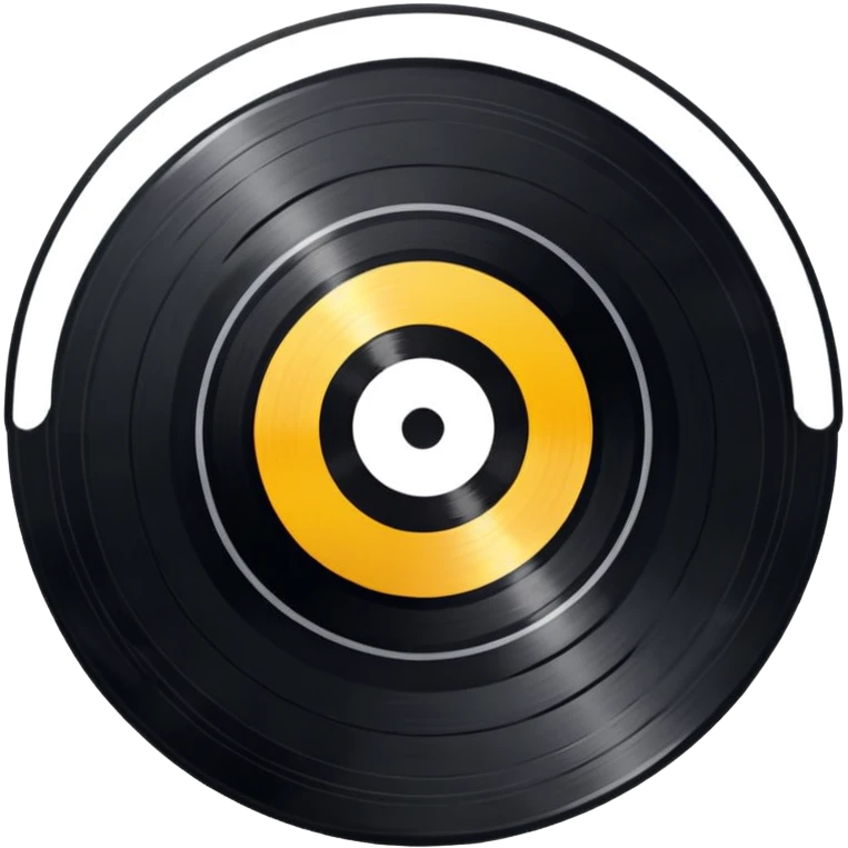 Vinyl record emoji