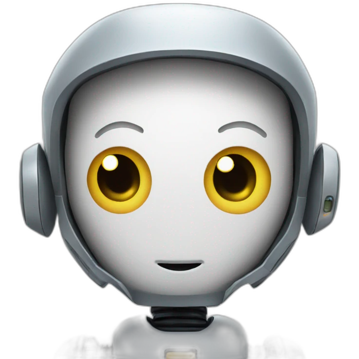 question robot emoji