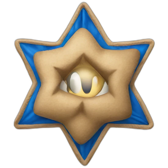 Israel six star emoji