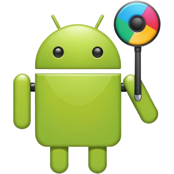 Crea un icono de peliculas estilo android emoji