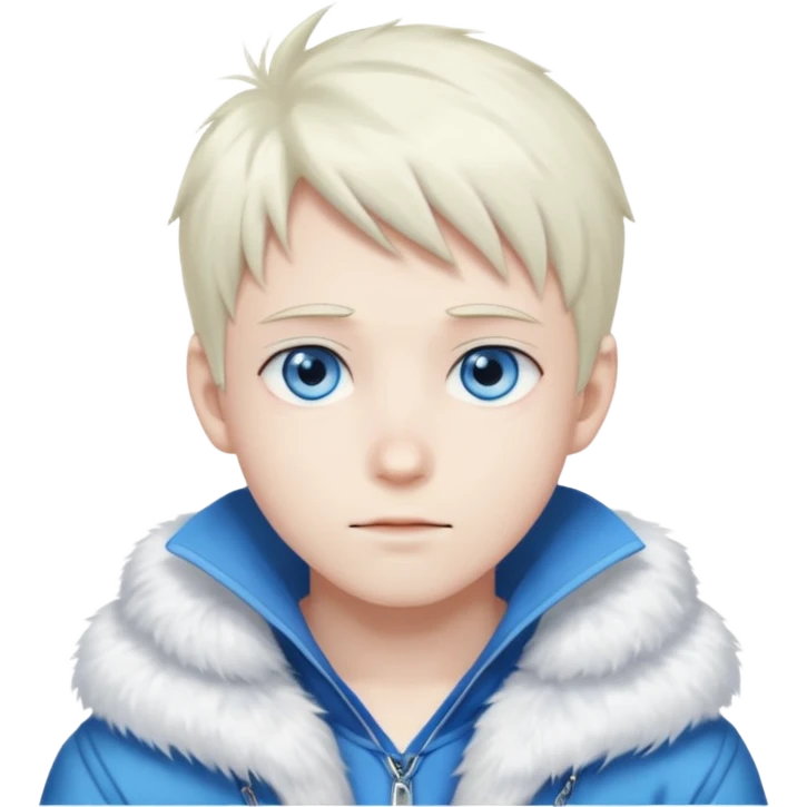 Wolf Anime Boy emoji
