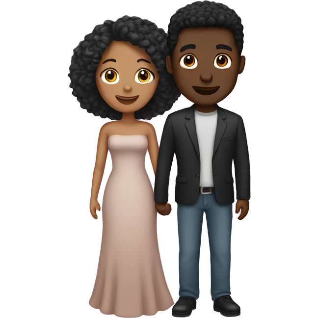 interracial couple emoji